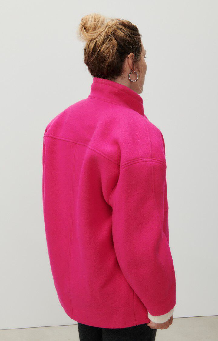 American Vintage Manteau Femme Bazybay - FUCHSIA 51 Manches Longues Rose - H23