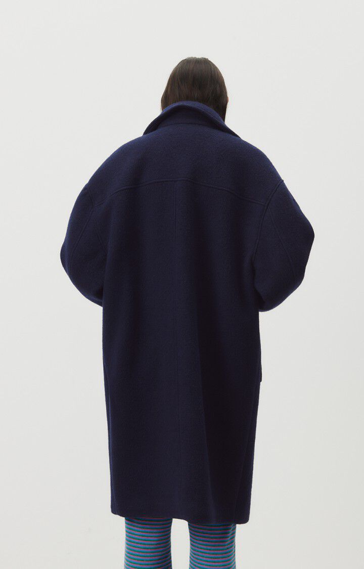 American Vintage Manteau Femme Bazybay - NAVY 50 Manches Longues Bleu - H23