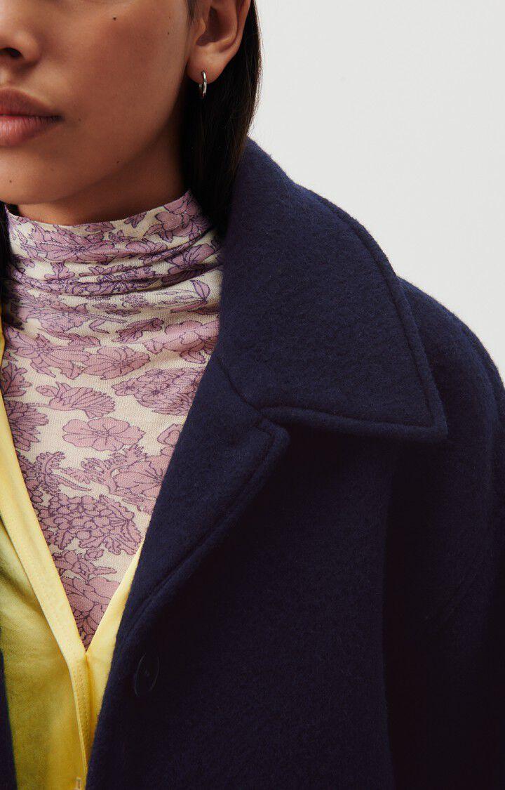 American Vintage Manteau Femme Bazybay - NAVY 50 Manches Longues Bleu - H23