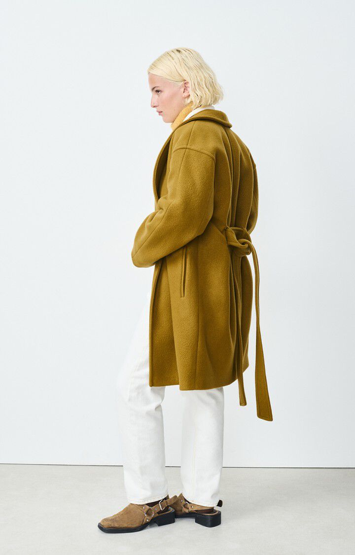 American Vintage Manteau Femme Bazybay - OLIVE 54 Manches Longues Vert - H24