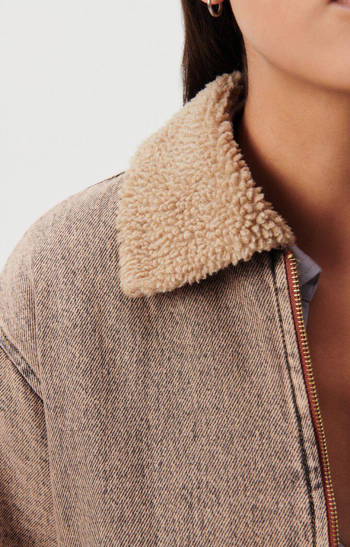 American Vintage Manteau Femme Blinewood - SURTEINT NUDE 58 Manches Longues Marron - E24