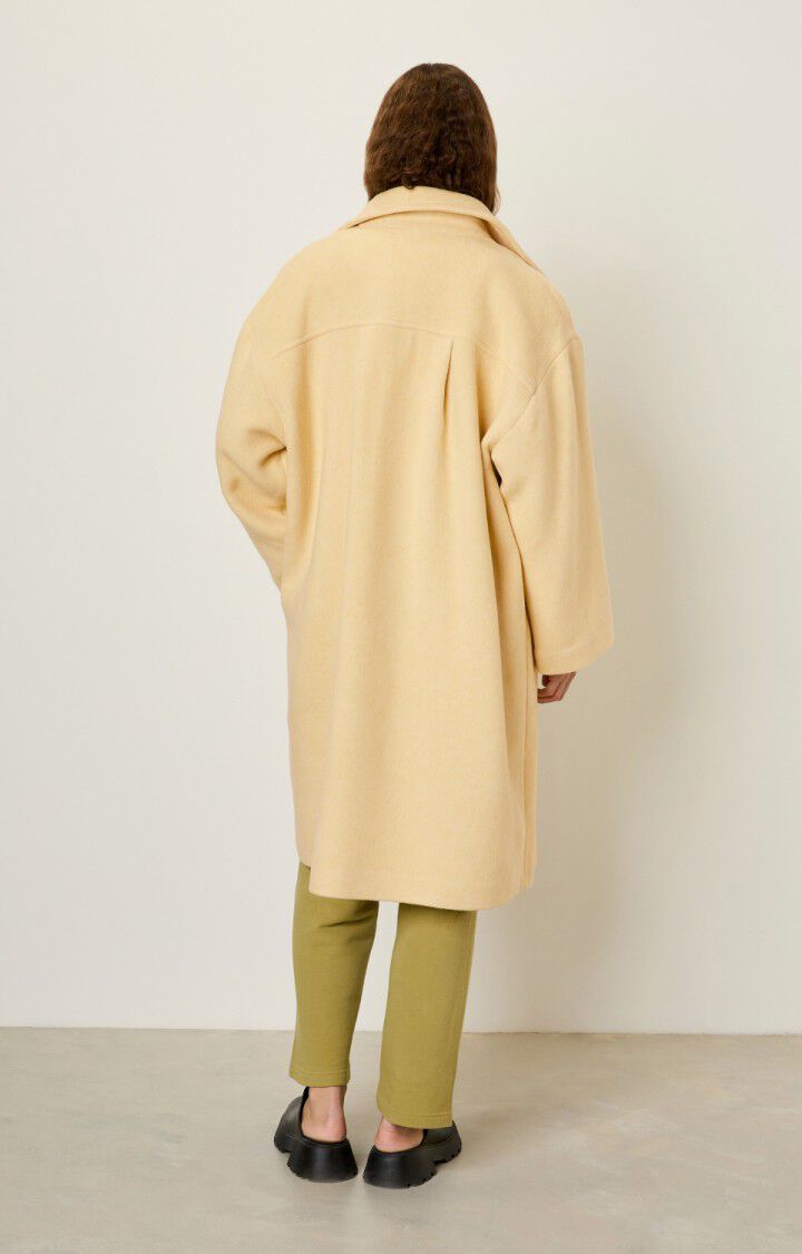 American Vintage Manteau Femme Bydrock - BOUDOIR 50 Manches Longues Beige - E23
