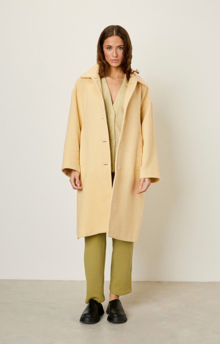 American Vintage Manteau Femme Bydrock - BOUDOIR 50 Manches Longues Beige - E23