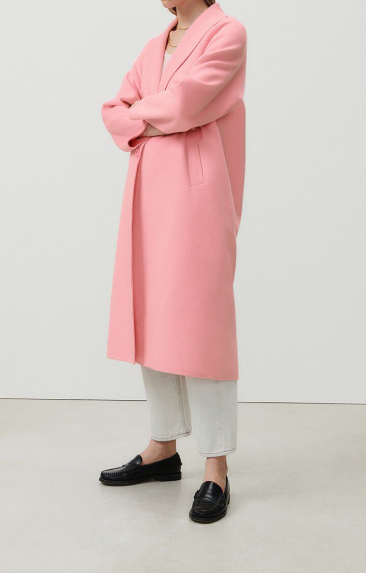 American Vintage Manteau Femme Dadoulove - BARBE A PAPA 72 Manches Longues Rose - H23