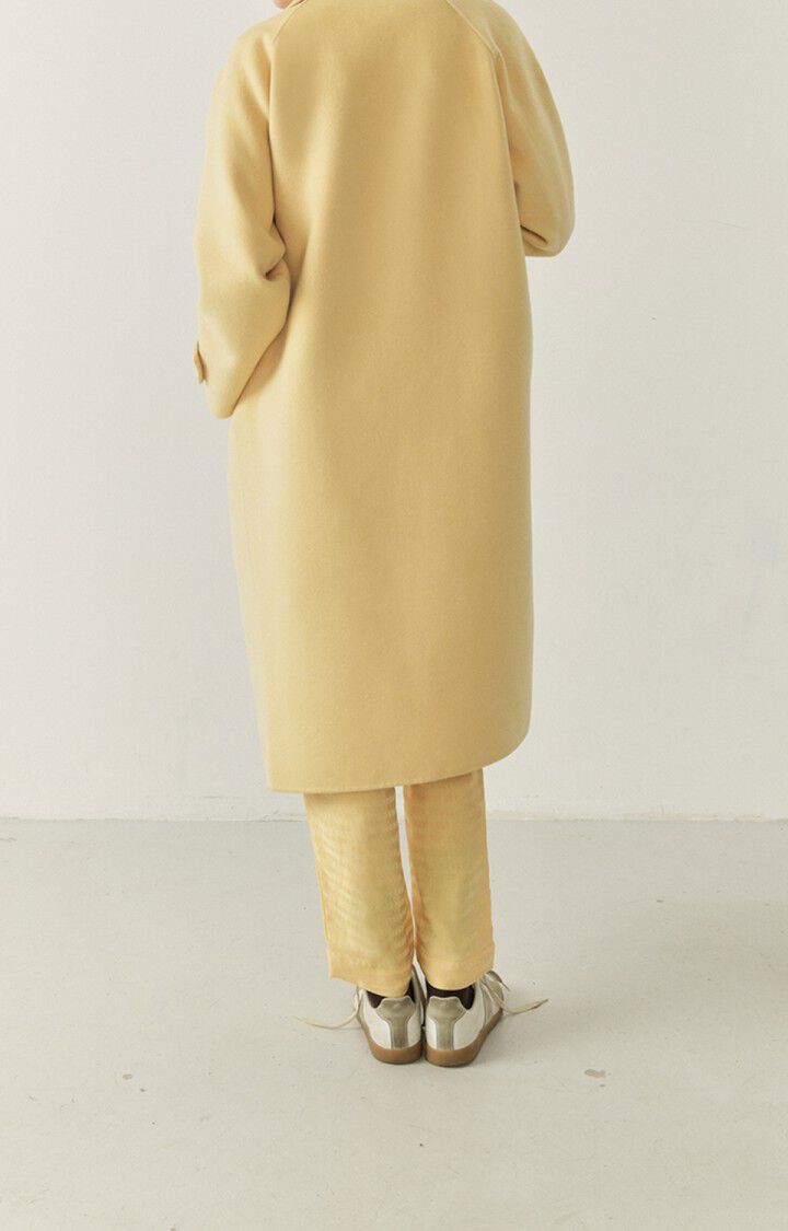 American Vintage Manteau Femme Dadoulove - DESERT 71 Manches Longues Jaune - H22