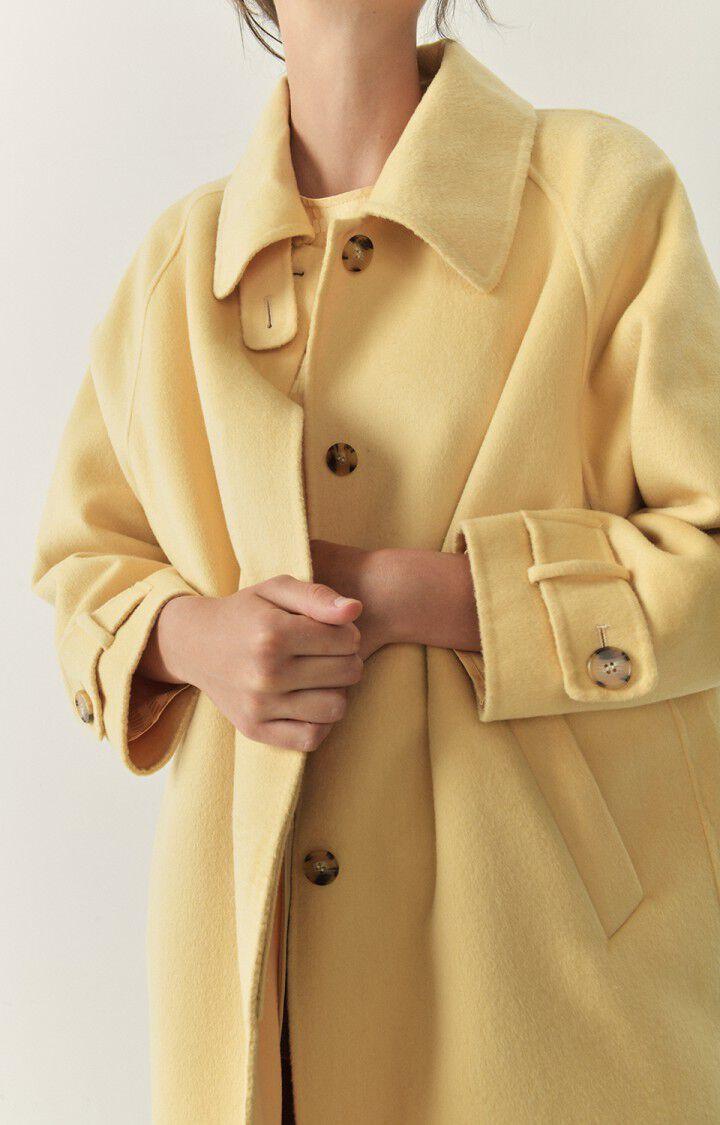 American Vintage Manteau Femme Dadoulove - DESERT 71 Manches Longues Jaune - H22