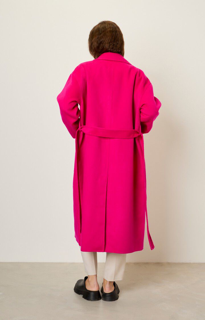 American Vintage Manteau Femme Dadoulove - FUCHSIA Manches Longues Rose - E22