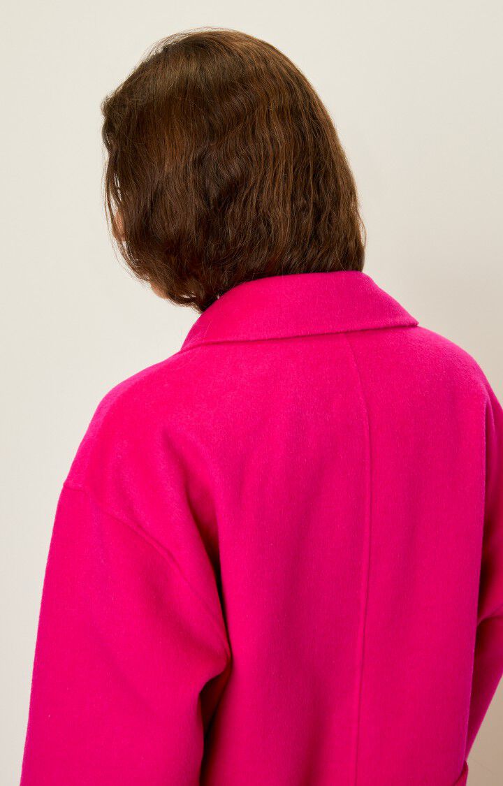 American Vintage Manteau Femme Dadoulove - FUCHSIA Manches Longues Rose - E22