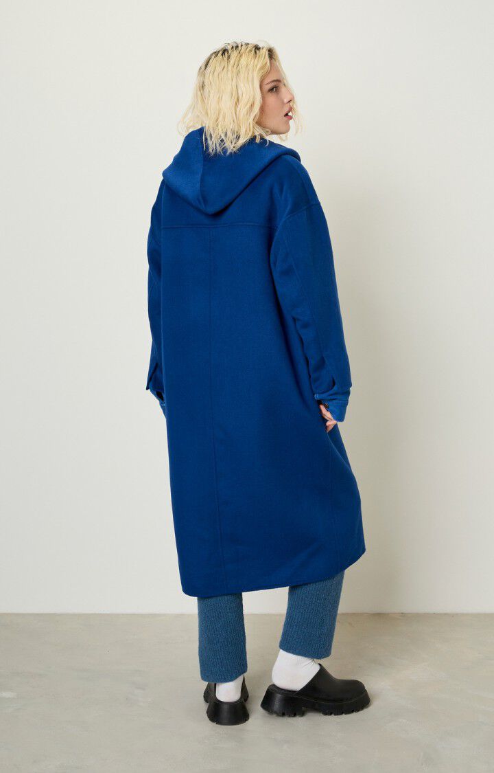 American Vintage Manteau Femme Dadoulove - INDIGO Manches Longues Bleu - E21