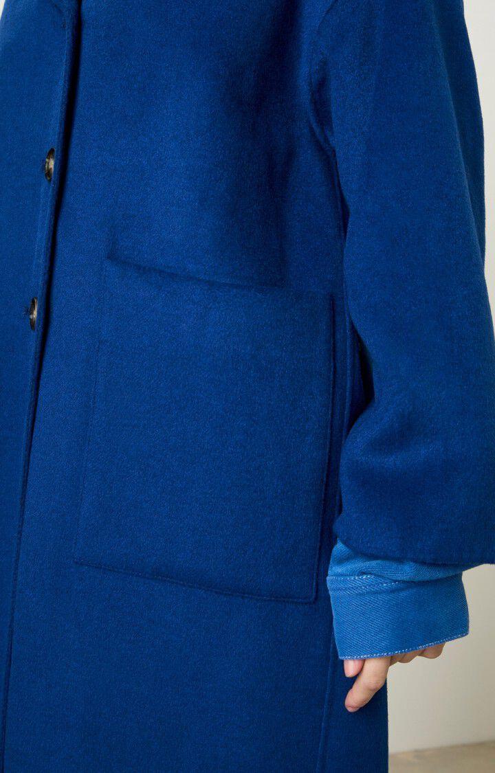 American Vintage Manteau Femme Dadoulove - INDIGO Manches Longues Bleu - E21