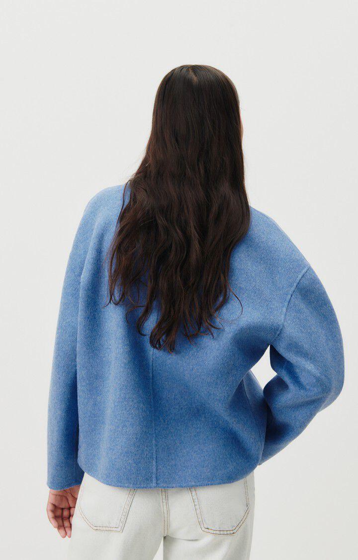 American Vintage Manteau Femme Dadoulove - LAC CHINE 53 Manches Longues Bleu - H23