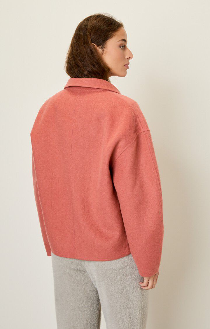 American Vintage Manteau Femme Dadoulove - MAQUILLAGE 63 Manches Longues Rouge - E23