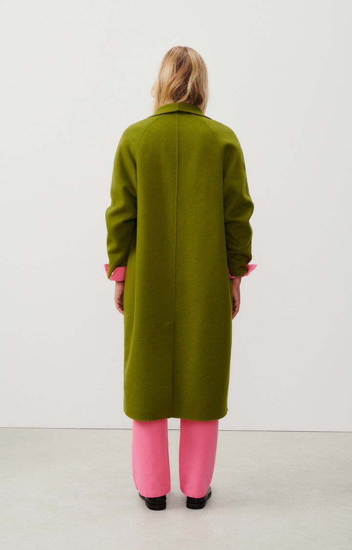 American Vintage Manteau Femme Dadoulove - MARAIS 72 Manches Longues Vert - H23