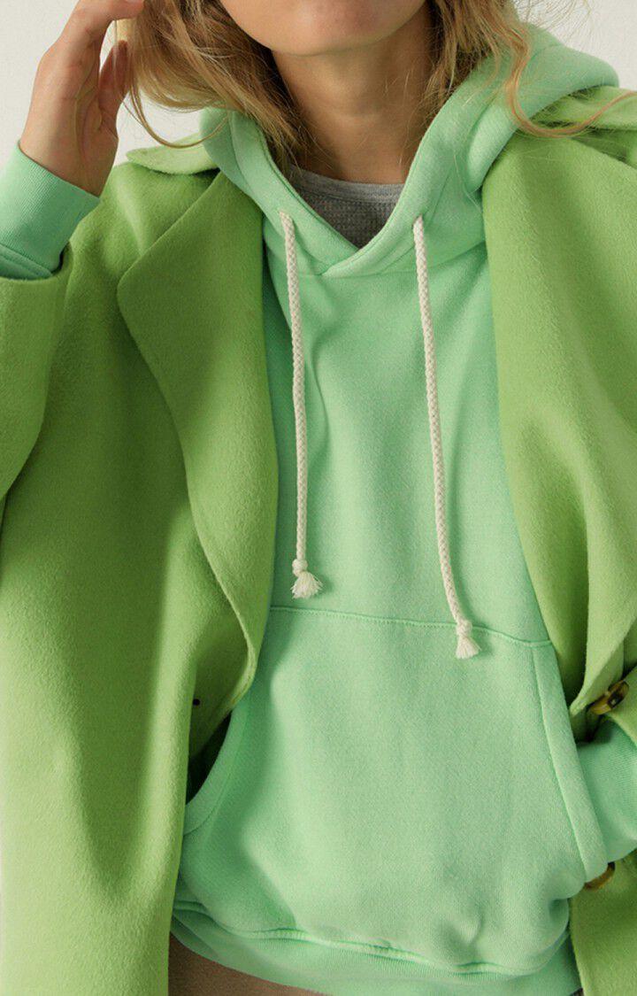 American Vintage Manteau Femme Dadoulove - OPALE CHINE 46 Manches 3/4 Vert - H22