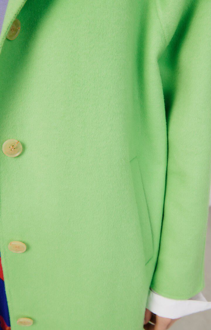 American Vintage Manteau Femme Dadoulove - PERRUCHE 72 Manches Longues Vert - E24