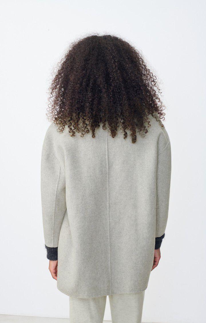 American Vintage Manteau Femme Dadoulove - POLAIRE CHINE 41 Manches 7/8 Gris - H24