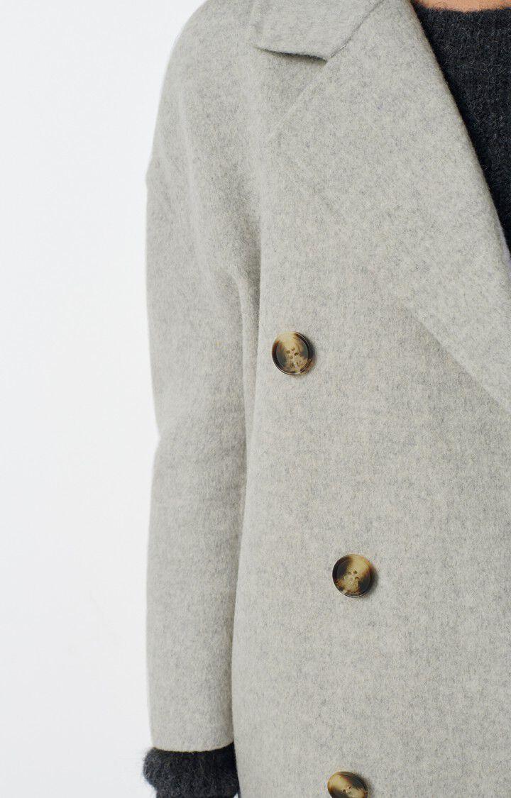 American Vintage Manteau Femme Dadoulove - POLAIRE CHINE 41 Manches 7/8 Gris - H24