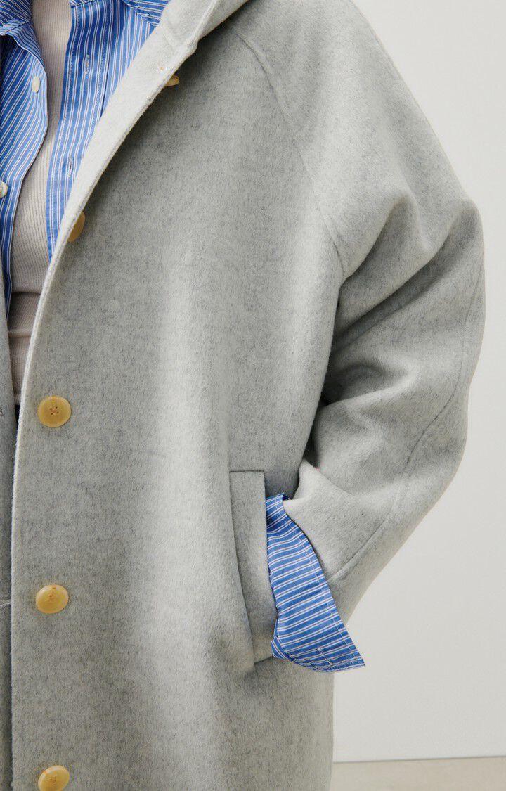 American Vintage Manteau Femme Dadoulove - POLAIRE CHINE 72 Manches Longues Gris - E24