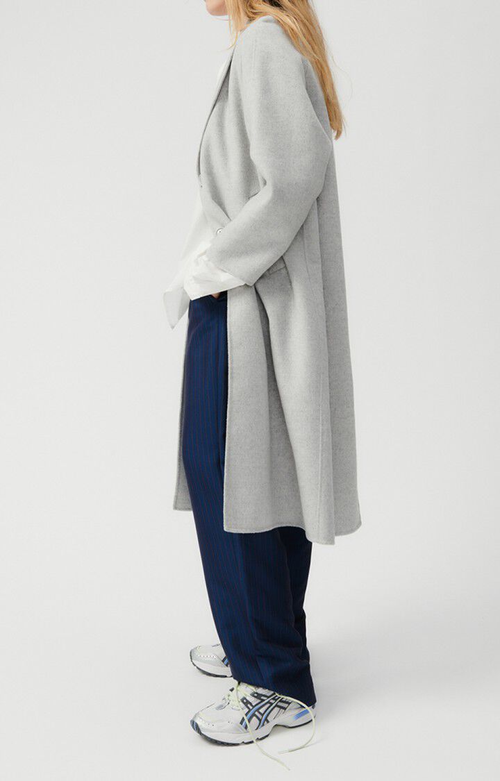 American Vintage Manteau Femme Dadoulove - POLAIRE CHINE 72 Manches Longues Gris - H23