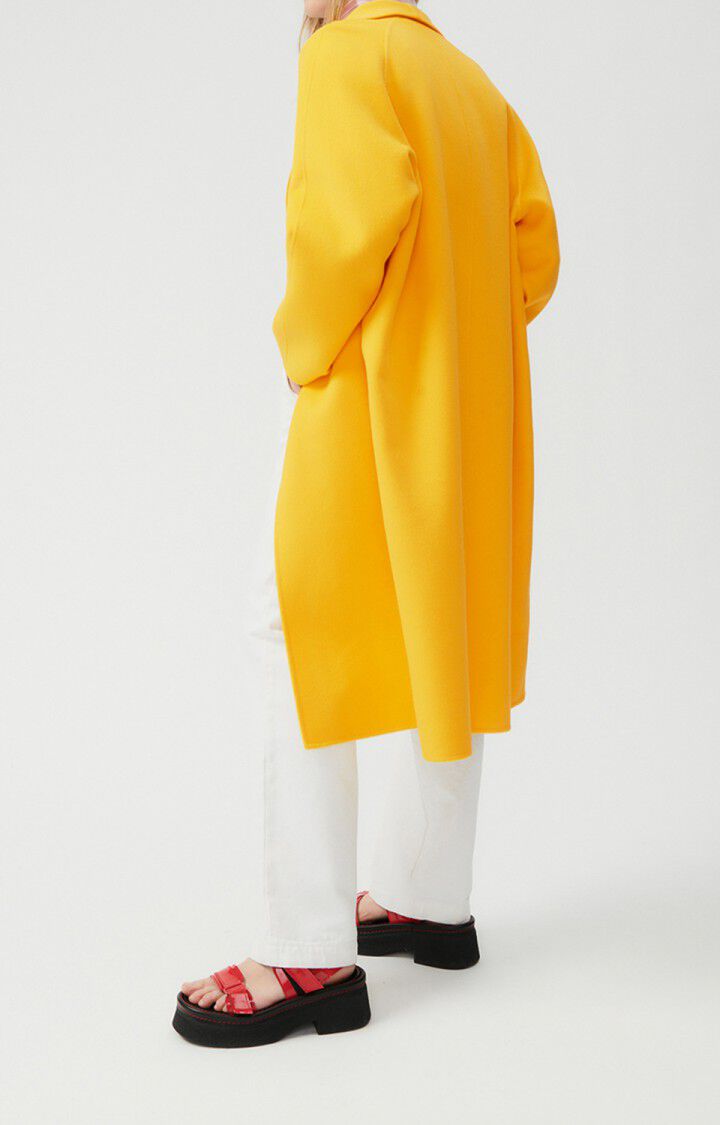 American Vintage Manteau Femme Dadoulove - SOLAIRE 72 Manches Longues Jaune - E23