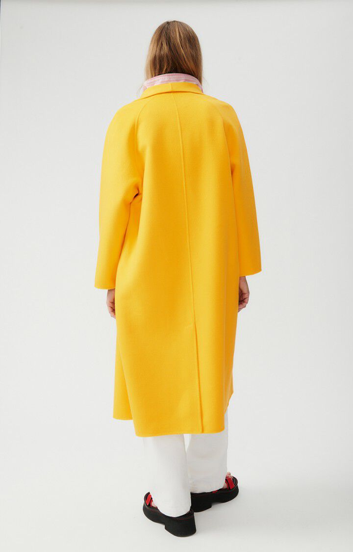 American Vintage Manteau Femme Dadoulove - SOLAIRE 72 Manches Longues Jaune - E23