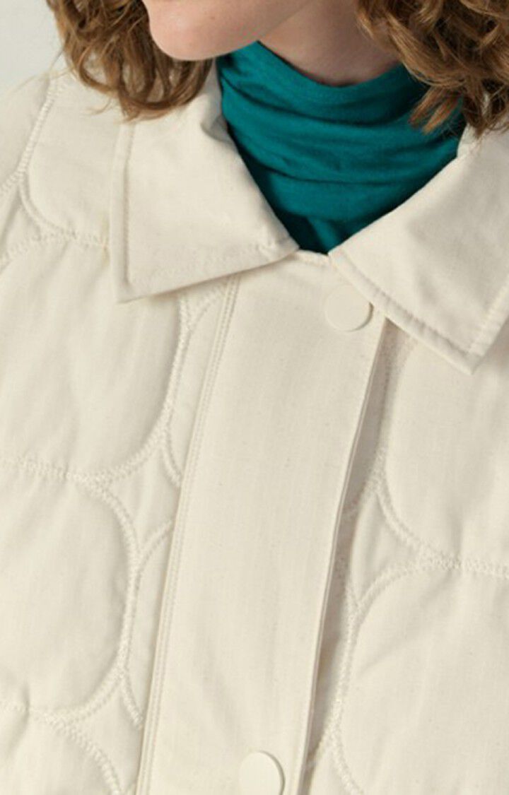 American Vintage Manteau Femme Fibcity - PLAGE 53 Manches Longues Beige - H22