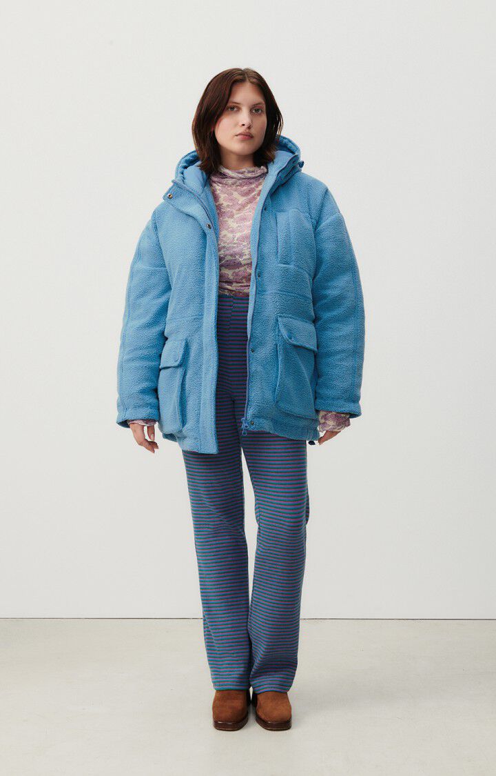 American Vintage Manteau Femme Ifynk - NAUTIQUE 54 Manches Longues Bleu - E24