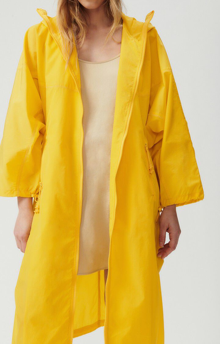American Vintage Manteau Femme Ikino - ACIDULE 78 Manches Longues Jaune - E23