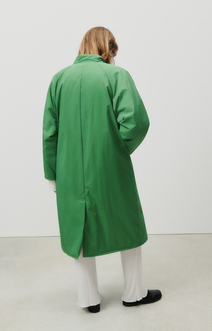 American Vintage Manteau Femme Ikino - FEUILLAGE 76 Manches Longues Vert - E23