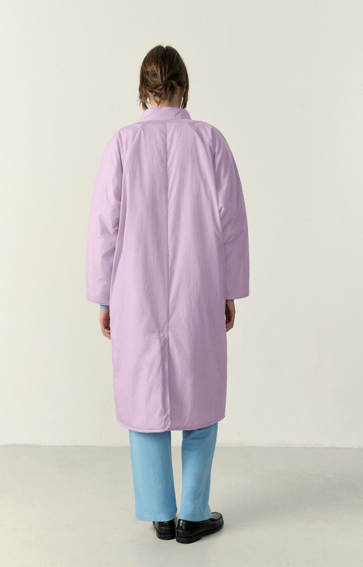American Vintage Manteau Femme Ikino - PARME 76 Manches Longues Violet - E23