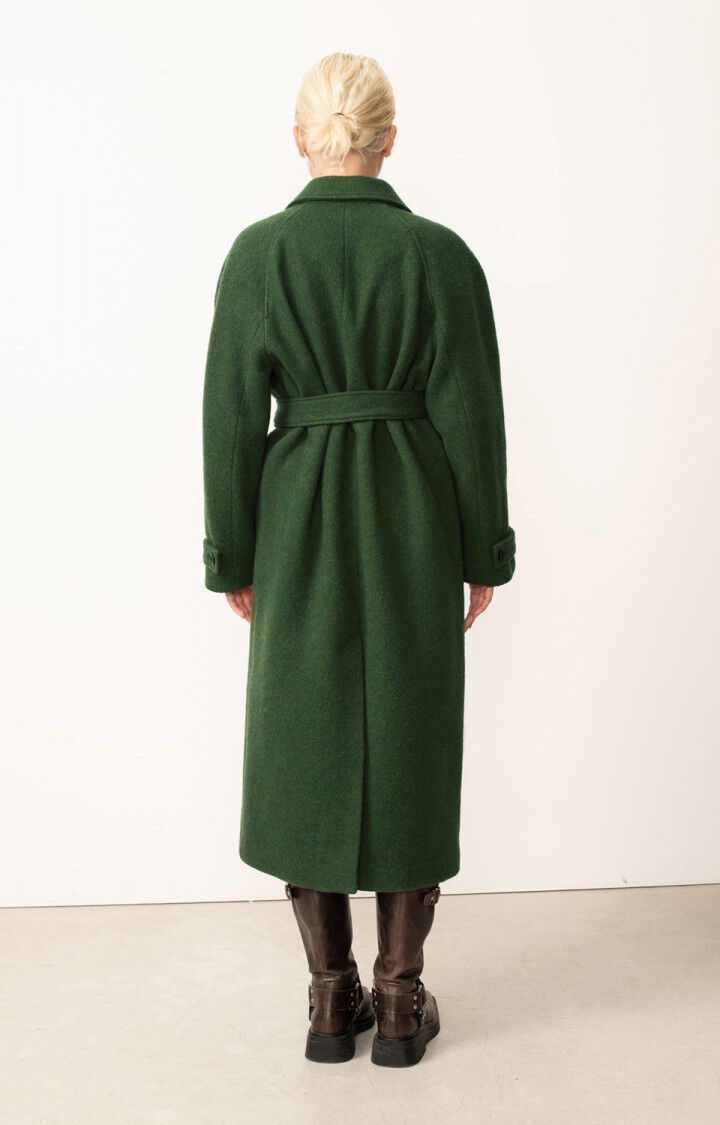 American Vintage Manteau Femme Nadabow - NENUPHAR 72 Manches Longues Vert - H24