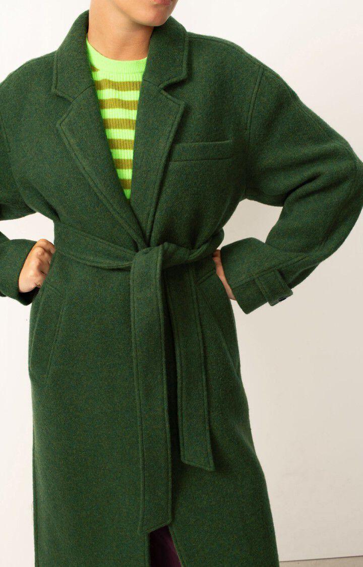 American Vintage Manteau Femme Nadabow - NENUPHAR 72 Manches Longues Vert - H24