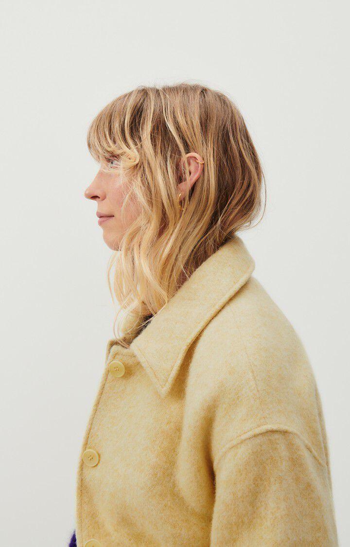 American Vintage Manteau Femme Roly - CITRONNADE CHINE 51 Manches Longues Jaune - H23