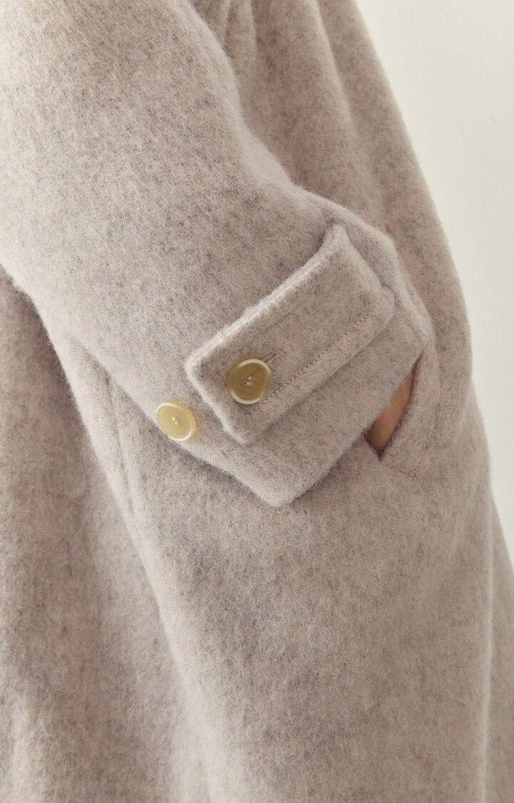 American Vintage Manteau Femme Roly - GRIS CHINE 75 Manches Longues Gris - H23