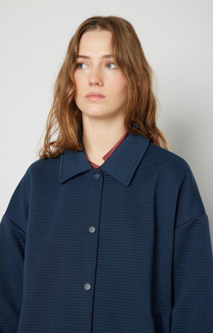 American Vintage Manteau Femme Wizz - NAVY Manches Longues Bleu - H22