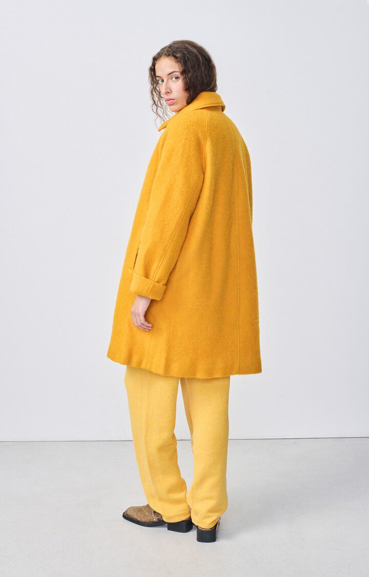 American Vintage Manteau Femme Zalirow - MAIS Manches Longues Jaune - H20