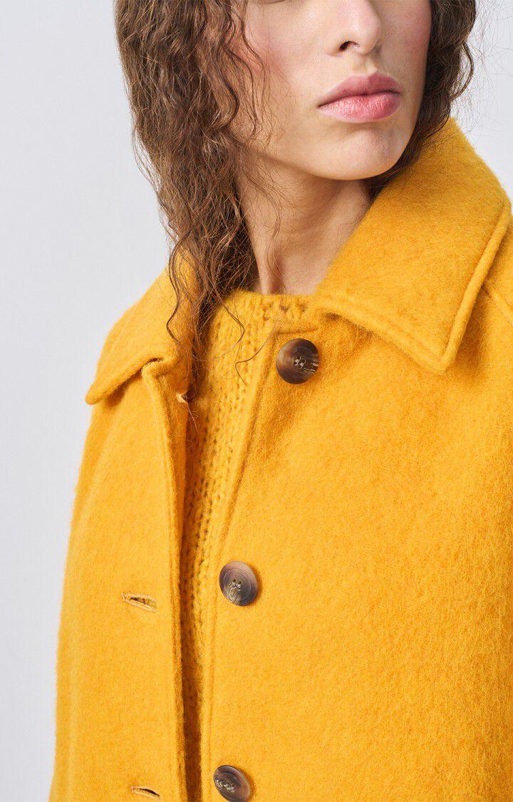 American Vintage Manteau Femme Zalirow - MAIS Manches Longues Jaune - H20