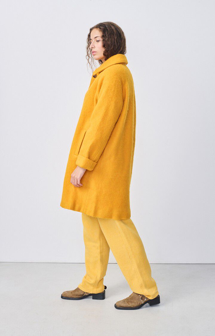 American Vintage Manteau Femme Zalirow - MAIS Manches Longues Jaune - H20