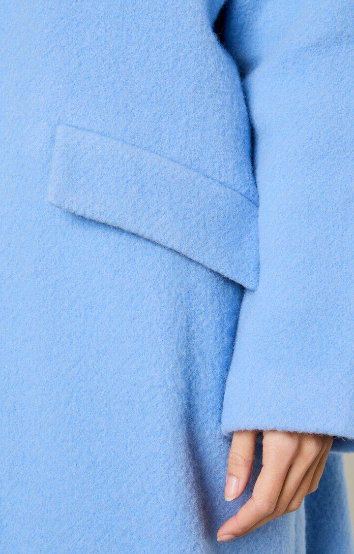 American Vintage Manteau Femme Zefir - LAGON Manches Longues Bleu - E22
