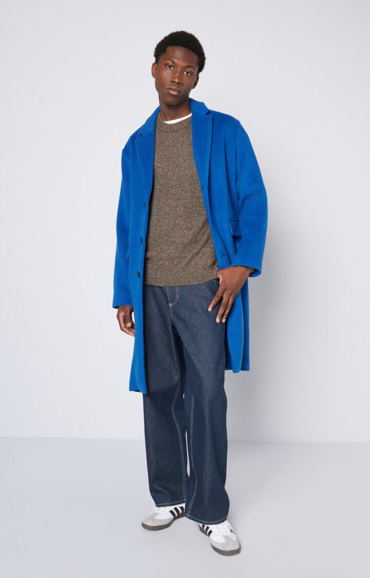 American Vintage Manteau Homme Bydrock - ATLANTIDE 65 Manches Longues Bleu - E23