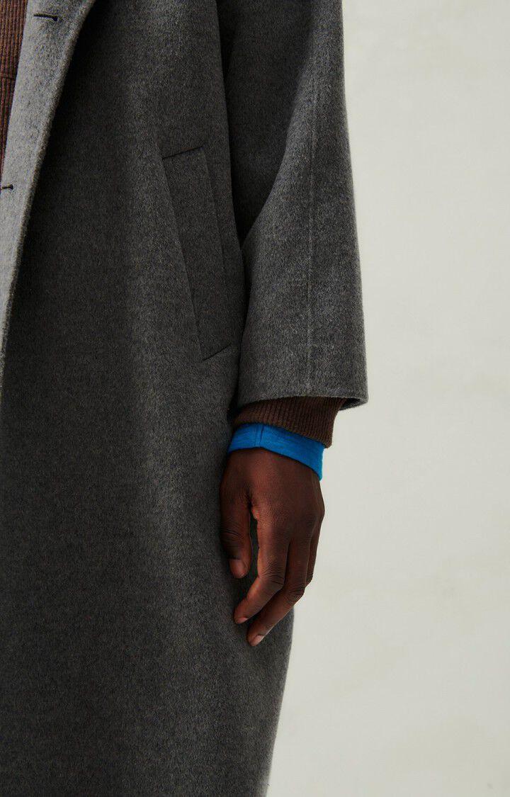 American Vintage Manteau Homme Dadoulove - ANTHRACITE CHINE 82 Manches Longues Gris - E24