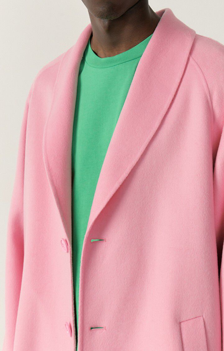 American Vintage Manteau Homme Dadoulove - BARBE A PAPA 82 Manches Longues Rose - E23