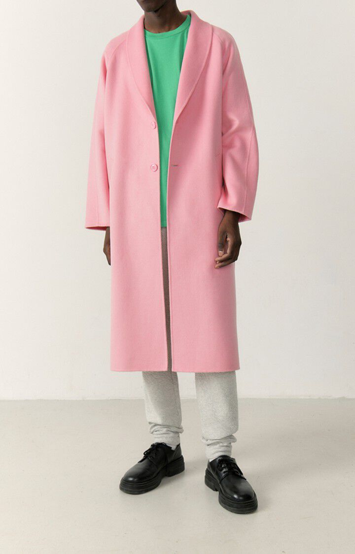 american vintage Manteau homme Dadoulove - BARBE A PAPA 82 Manches longues Rose - E23