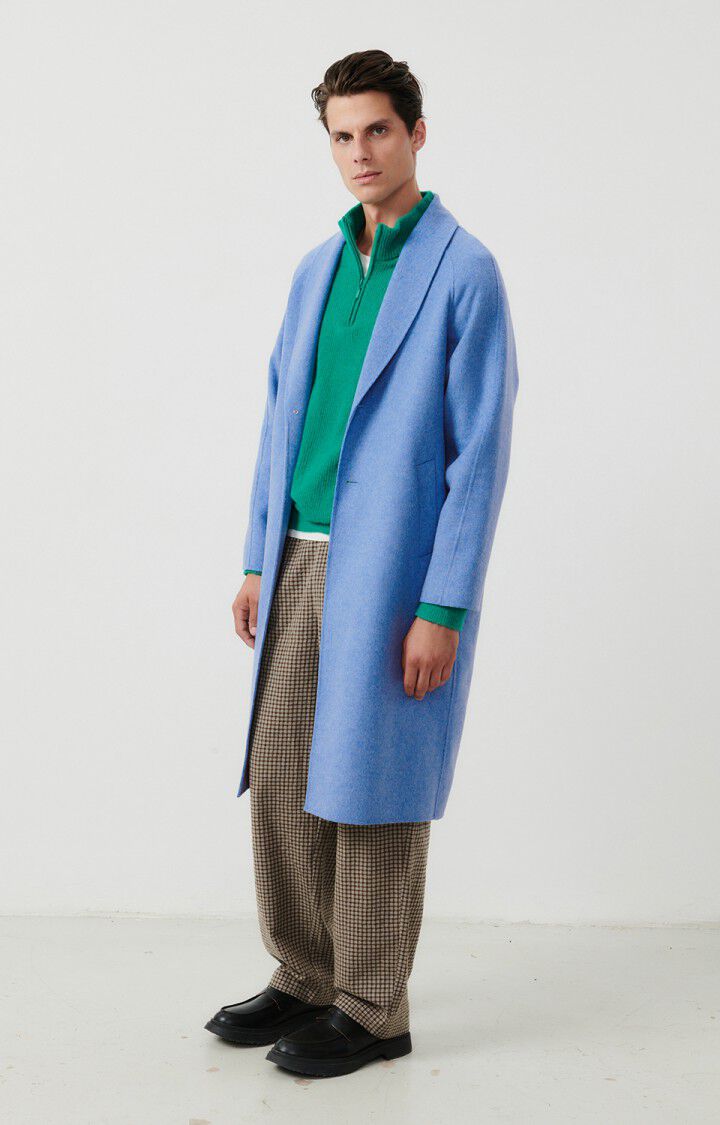 american vintage Manteau homme Dadoulove - LAC CHINE 82 Manches longues Bleu - H23