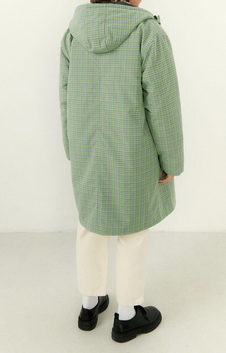 American Vintage Manteau Homme Etiz - PRINCE DE GALLES VERT 62 Manches Longues Vert - E23