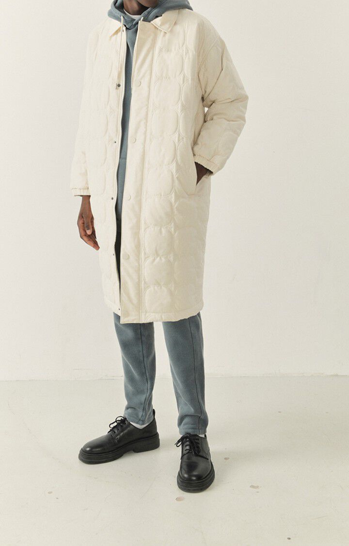 American Vintage Manteau Homme Fibcity - PLAGE Manches Longues Beige - H22