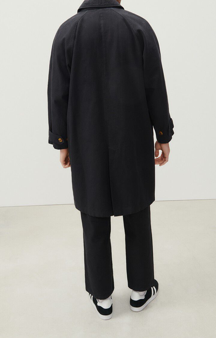 American Vintage Manteau Homme Goabay - NOIR 80 Manches Longues Noir - E23