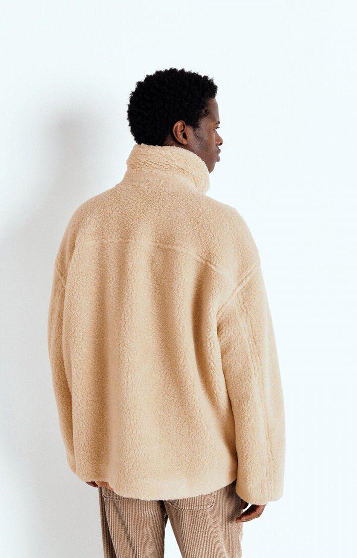 American Vintage Manteau Homme Gomaz - TAUPE CHINE 57 Manches Longues Beige - E25