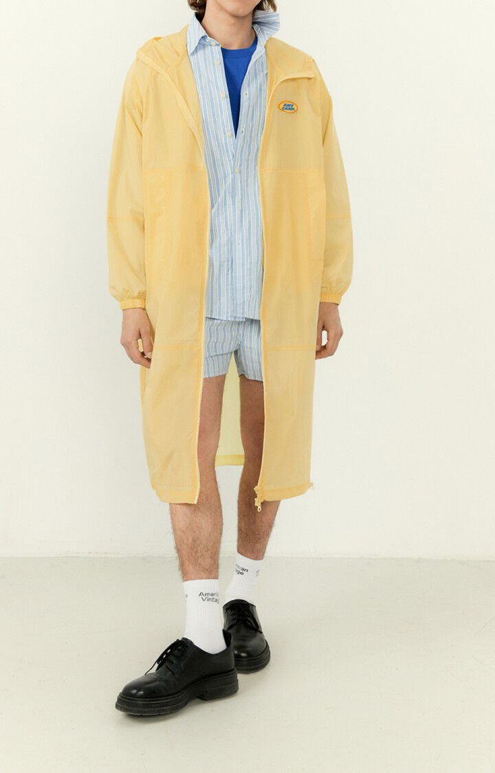 American Vintage Manteau Homme Ikino - CALISSON 78 Manches Longues Jaune - E23