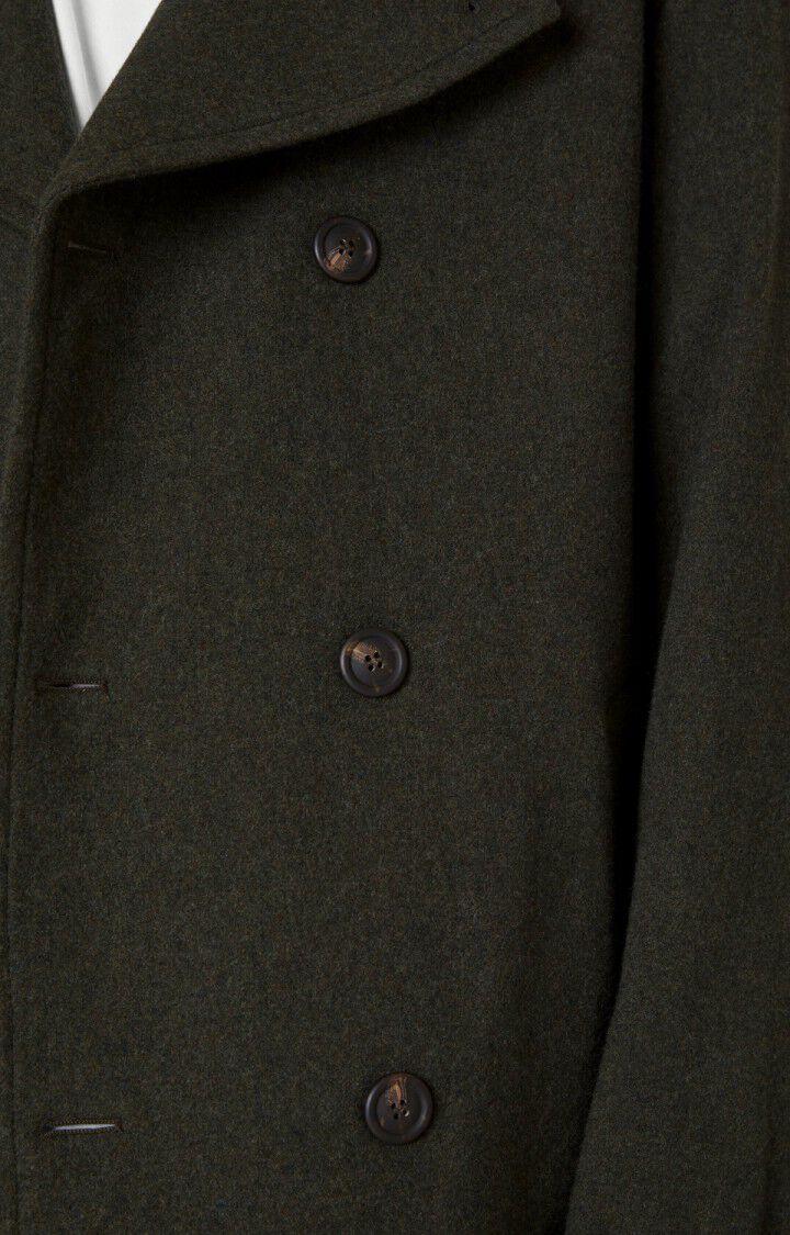 American Vintage Manteau Homme Imatown - TORTUE CHINE Manches Longues Vert - H20